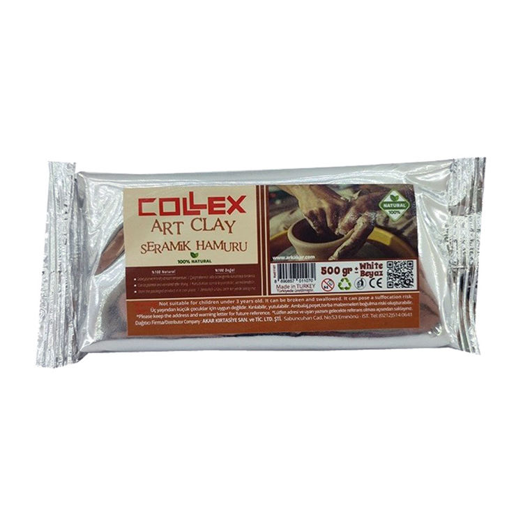Picture of 1087-COLLEX ART CLAY 500GRMS WHITE